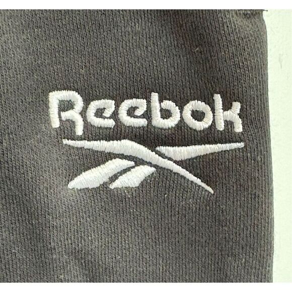 REEBOK - NWT - Men's Sz XL - "Identity" Small Logo Fleece Shorts in Black - Picture 6 of 16